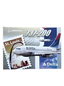 Delta Airlines Aircraft Trading Card - Picture 1 of 2