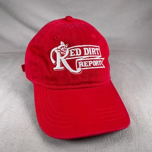 Red Dirt Report Mütze Herren Einheitsgröße rot Strapback Cap Oklahoma News - Bild 1 von 10