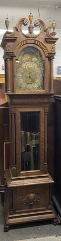 JOHN WANNAMAKER OAK GRANDFATHER CLOCK Cover