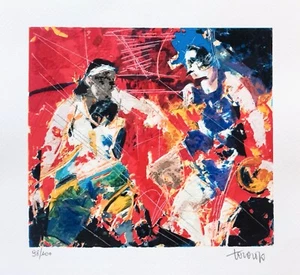 FRANCESCO TORALDO 23x25 serigrafia su carta " Basket " pallacanestro sport - Foto 1 di 1