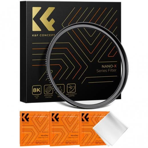 K&F Concept Brass Filter Adapter Ring Step-Up Ring CNC Machined for Lens&Filters - Image 1 of 4
