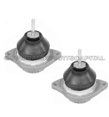 AUDI 100 200 5000 QUATTRO Engine Motor Mount Mounts 443 199 382 L + R SET 2 - Image 1 of 3