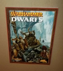 Warhammer Fantasy 6th Edition Dwarfs Army Book NEW - Picture 1 of 2