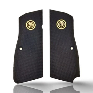 Empuñaduras Zib serie polímero empuñaduras de pistola para Browning HP, logotipo medallón de metal - Imagen 1 de 5