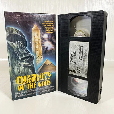 Chariots of the Gods (VHS) Erich Von Daniken - RARE UFO ALIENS - Image 1 of 2