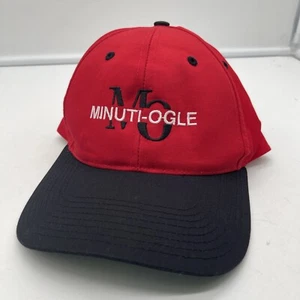 Vintage SnapBack Mütze Minuti Ogle MO rot und schwarz Richardson  - Bild 1 von 7