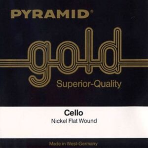Pyramid Gold 4/4 Cello Strings Set IN 5 Sizes,