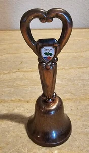 Guam metal Souvenir Bell 4.5” Tall - Picture 1 of 14