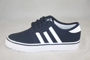 ADIDAS SELLY J SKATEBOARDING SHOE BY3840 NAVY/WHITE/WHITE BIG KIDS SHOE - Picture 1 of 8