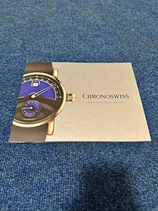 2024 Chronoswiss Modern Mechanical 40th Anniversary Watch Collection Catalogue - Picture 1 of 22