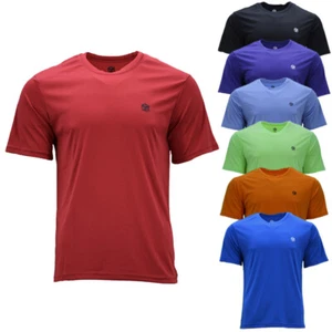 New Mens Gym T Shirt Wicking Cool Dry Running Gym Top Sports Performance - Picture 1 of 19