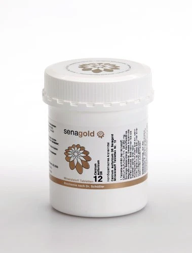 SENAGOLD Schuessler Salz Nr. 12- Calcium sulfuricum D6, 1000 Tabletten, glutenfrei