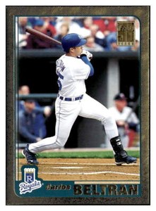 Carlos Beltran 2001 Topps 680 /2001  GOLD