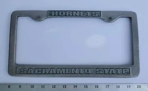 Sacramento State Hornets Metall Nummernschild Rahmen - CSUS - Sac State - Bild 1 von 4