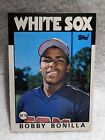 Bobby Bonilla Rookie 1986 Topps Traded #12T RC Chicago White Sox Rookie Card. rookie card picture