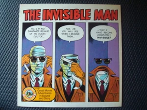INVISIBLE MAN HALLOWEEN RECORD LP  - Picture 1 of 1