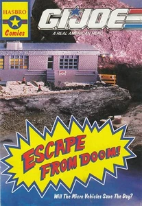 1991 GI JOE Escape From Doom Insert Brochure Catalog - Picture 1 of 2