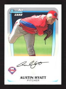 2011 Bowman Baseball 1st Bowman #BCP63 Austin Hyatt Prospects