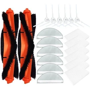 For Mijia 3C Enhanced Robot Main Side Brush Filter Mop Cloth Vacuum Cleaner Kits - Picture 1 of 60