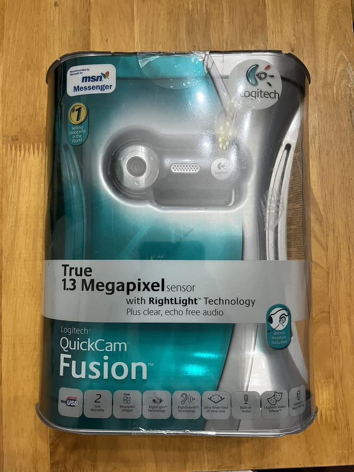 Logitech QuickCam Fusion 961403-0403 Web Cam - Image 1 of 1