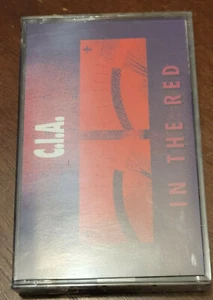 In the Red by C.I.A. Cassette -1990, Relativity Records W/ Arena Records Form - Foto 1 di 3