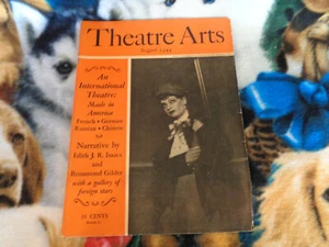 Theatre Arts August 1944 An International Theatre: Made in America - Imagen 1 de 2