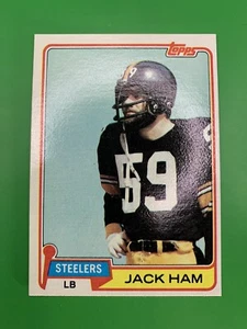 1981 Topps Jack Ham Pittsburgh Steelers #235 - Bild 1 von 2