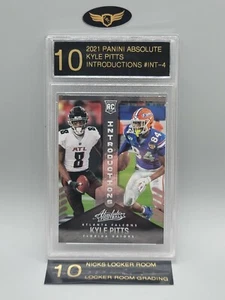 2021 Panini Absolute Falcons KYLE PITTS #INT-4 Introductions rookie RC LRG 10 - Picture 1 of 2