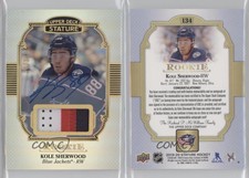 2019 Stature Rookies Portrait Variant /33 Kole Sherwood RPA Rookie Patch Auto RC