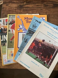 Slough Town Home Programas Años 70 Años 80 Años 90 Sin Liga PUBLICACIÓN GRATUITA - Imagen 1 de 11