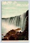 Niagara Falls Ontario Canada Horseshoe Falls Scenic Landmark DB Postcard