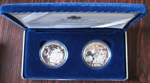 SAN MARINO - 5000 y 10000 liras 1997 prueba km# 370 y 371, expediciones de vasco da - Imagen 1 de 5