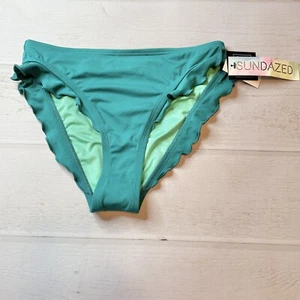 NWT - Sundazed - Women’s Teal Bikini Bottoms - Size Small - Picture 1 of 9