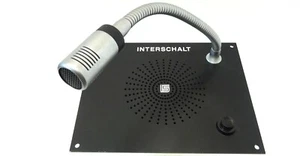 Tischmikrofon IS INTERSCHALT LS-MFP Schwanenhals-Mikrofon Microphone Mikro 30W - Bild 1 von 9