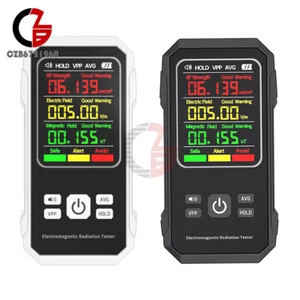 Digital EMF Meter Electromagnetic Field Radiation Detector RF Strength Detection - Picture 1 of 21