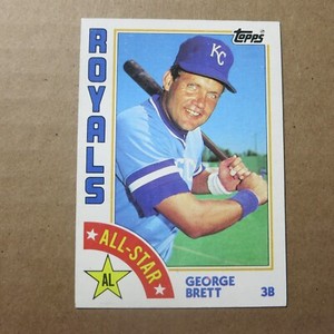 George Brett All-Star 1984 Topps #399 Kansas City Royals NM+ HOF