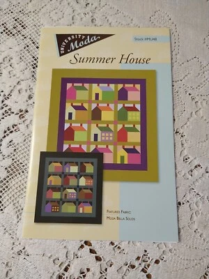 "Summer House" by Moda University #MU48  64x68" Quilt Pattern - Image 1 of 2