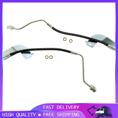 2x Piezas centradas de manguera de freno de línea de freno trasero para Ford Mustang 1999-2004 Foto 1 de 4