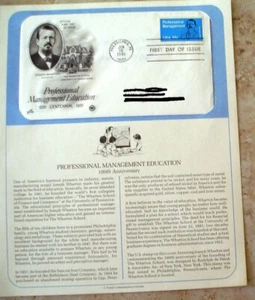 Postal First Day Cover FDC stamp # 1920 18 cent Professional Management 1981 - Picture 1 of 1