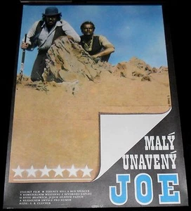 1971 All the Way Trinity ORIGINAL CZECH POSTER Bud Spencer Terence Hill Art! - Picture 1 of 1