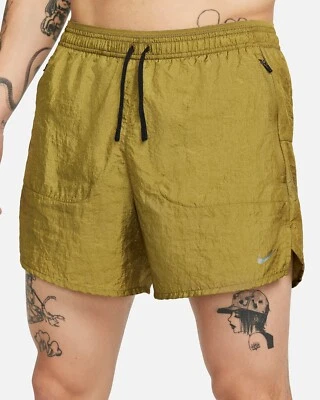 NUEVOS PANTALONES CORTOS PARA HOMBRE S L NIKE STRIDE RUNNING DIVISION 5" VERDE MUSGO FN3391 307 Foto 1 de 4