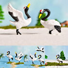 Decor Crafts Bird Model Landscape DIY Bonsai Decoration Crowned Crane Micro