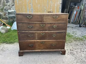 A Period Oak Chest of Drawers / Georgian Chest Of Drawers - Picture 1 of 17