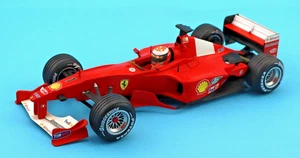 Hot Wheels Ferrari F1 2000 Michael Schumacher 1:18 Formel 1 Mattel - Picture 1 of 2