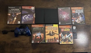 Pacchetto console Sony PlayStation 2 con 7 giochi ed extra (fili inclusi/testati) - Foto 1 di 24