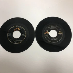 VTG Elvis Presley 45 RPM 7" Vinyl Record Singles Jordanaires RCA Victor - Picture 1 of 5