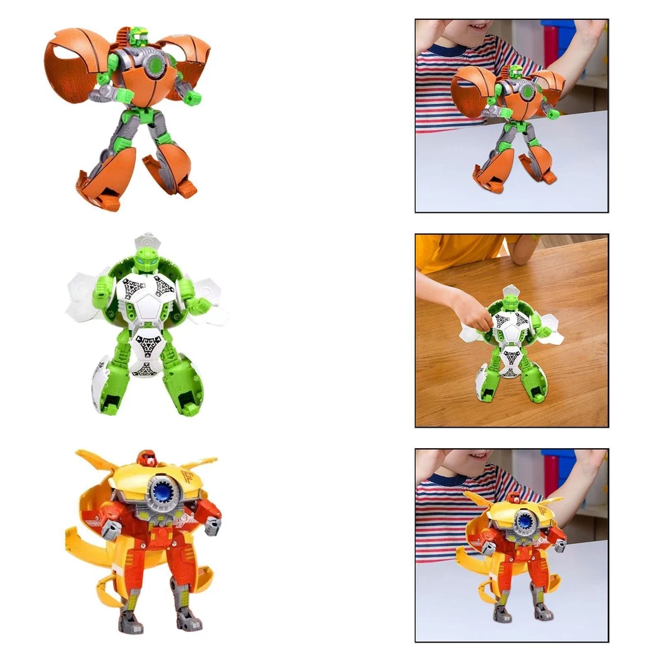 Transforming Robot Toy Action Figures Collection Educational 2 in 1 Design for - Image 1 of 1