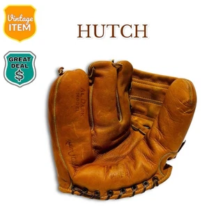 Guanto da baseball professionale vintage anni 40 o 50 Al Dark HUTCH. RARO! - Foto 1 di 8