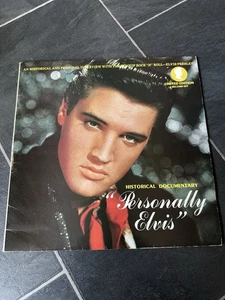 Elvis Presley Historical Documentary Personally Elvis Gatefold Vinyl LP - Picture 1 of 6