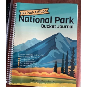 2021 National Park Bucket Journal - Perfect Travel Journal, Adventure Book - Foto 1 di 10